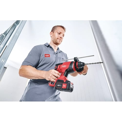 FLEX CHE 18.0-EC/5.0 Set Brushless SDS-Plus Cordless Rotary Hammer 1,7J -18V | 461768