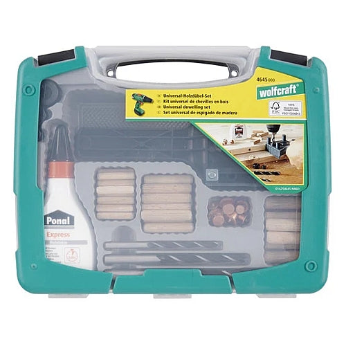 Wolfcraft Universal Dowelmaster Set | 4645000