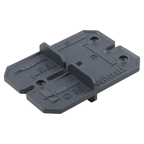 Wolfcraft 5 Piece Hinge Hole Set, Ø 35mm | 4656000
