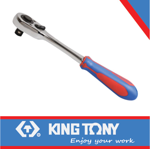 KING TONY RATCHET 1/2" REVERSIBLE 250MM | 4766 10G