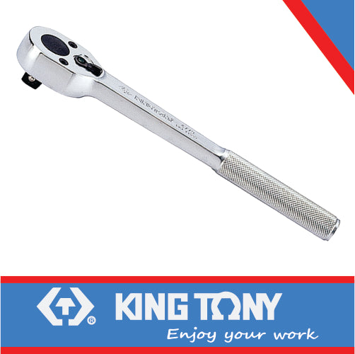 KING TONY RATCHET 1/2" REVERSIBLE 250MM 32 TEETH | 4779 10F