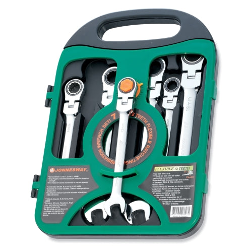 Jonnesway W66207S FLEX RATCHET WRENCH SET 7PC  SPECIAL (JOT209)