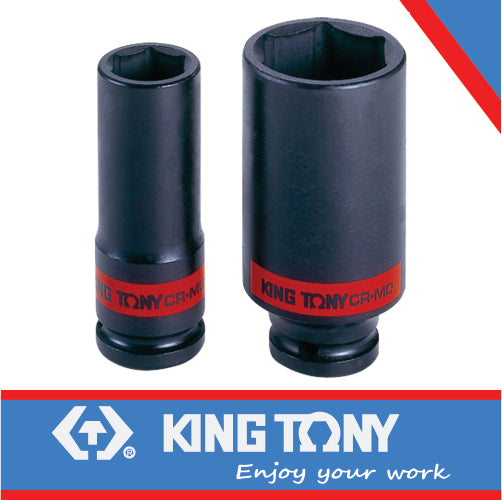 KING TONY SOCKET 1/2" DEEP IMPACT THIN WALL 13/16" | 493526S