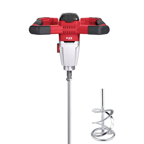 FLEX MXE 18.0-EC + WR2 120 Brushless Cordless Mixer, 2-Gear - 18V | 495964