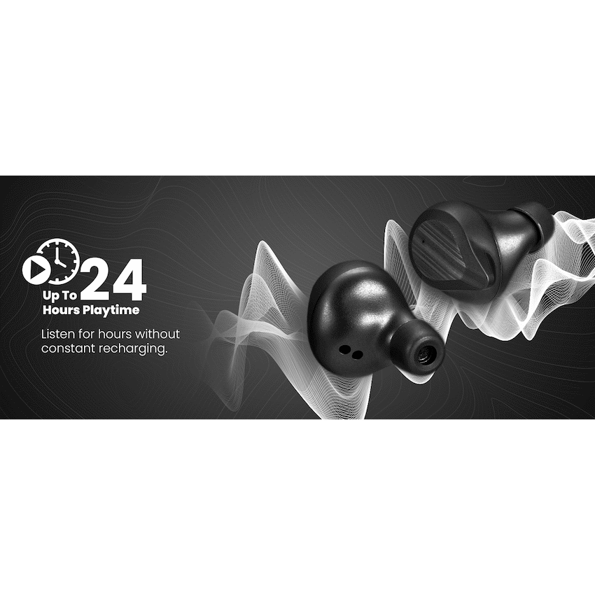 Volkano Scorpio Series True Wireless Earphones - Black | VK-1121-BK