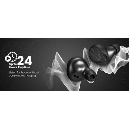 Volkano Scorpio Series True Wireless Earphones - Black | VK-1121-BK