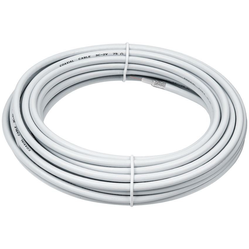 Volkano 10m Coax TV Cable | VK-4404-BK