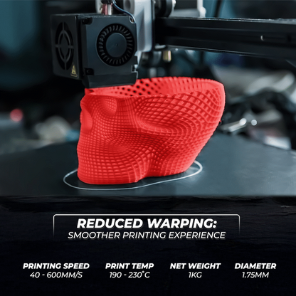 Creality 1.75mm Hyper Series PLA High-Speed Filament - Red 1Kg | 3301010342