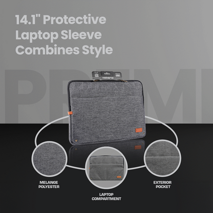 Volkano Premier Series Laptop Sleeve 14.1" | VK-7020-BK14.1