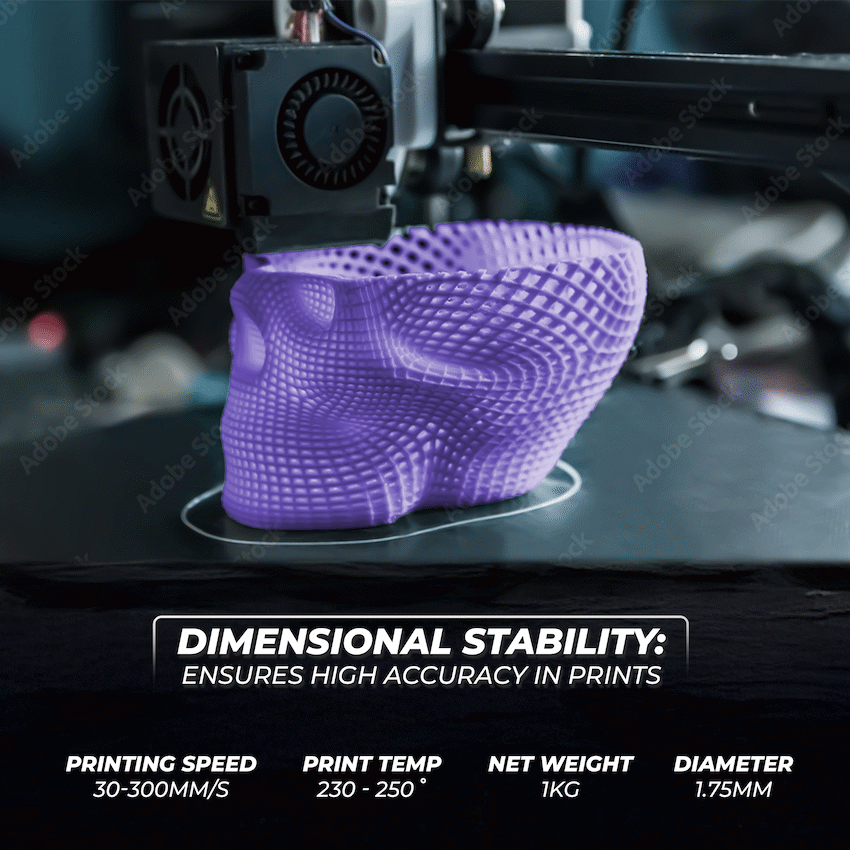 Creality 1.75mm PETG Filament - Purple 1Kg | 3301030045