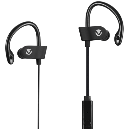 Volkano Circuit Series Sports Hook-In Earphones with Mic | VEH-001-BK