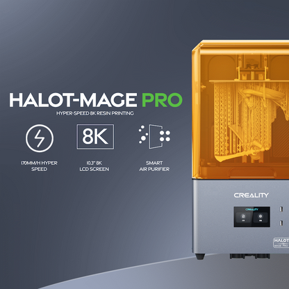 Creality Halot Mage Pro 8K Resin Printer, 228x128x230 | CR-HALOT-MAGE-PRO