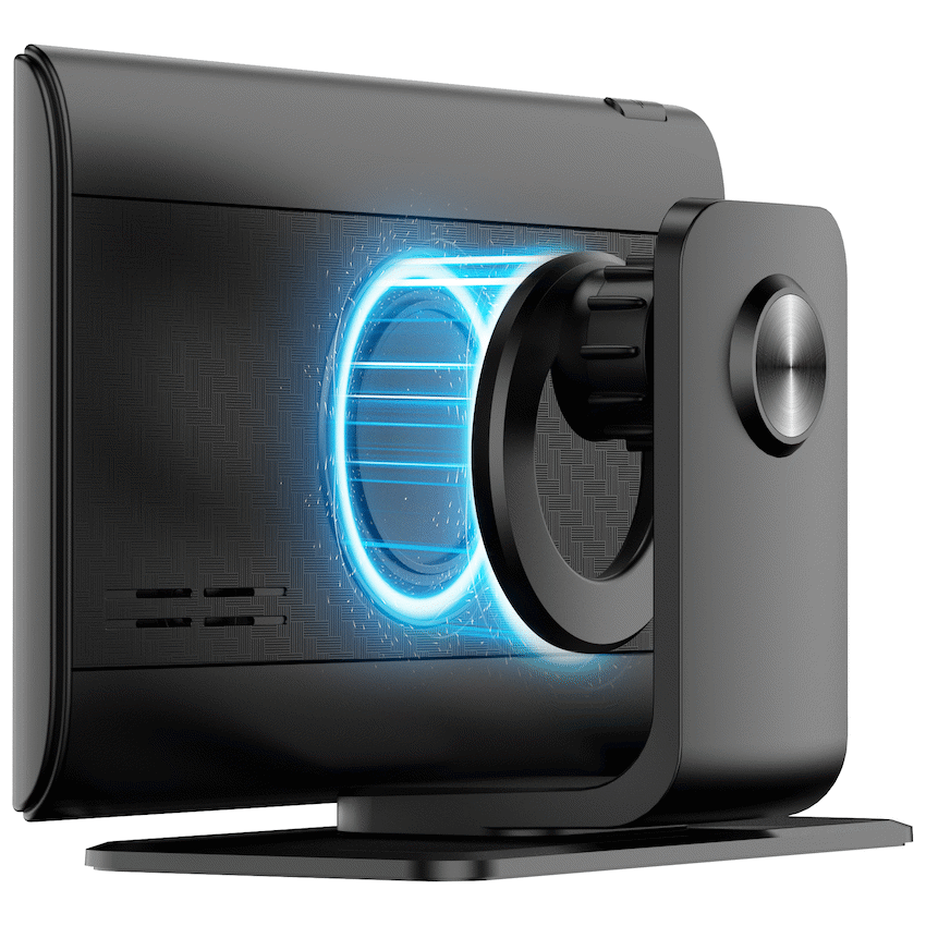 Volkano Autoview Series Dash Mount 7" Display Screen | VK-10030-BK