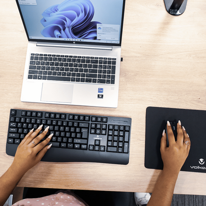 Volkano Meteor Wireless Keyboard and Mouse Combo | VK-20245-BK