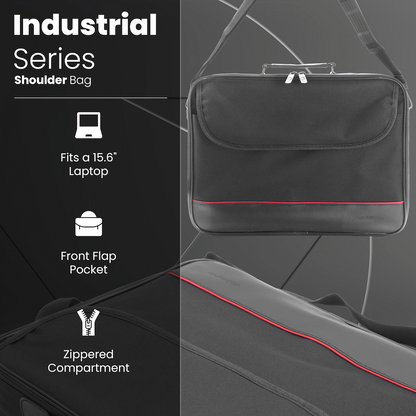 Volkano Industrial Series Shoulder Bags - Black | VB-VLB200