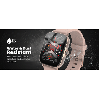 Volkano Active Tech Serene series Watch with heart rate monitor - Gold | VK-5072-GD[V2]