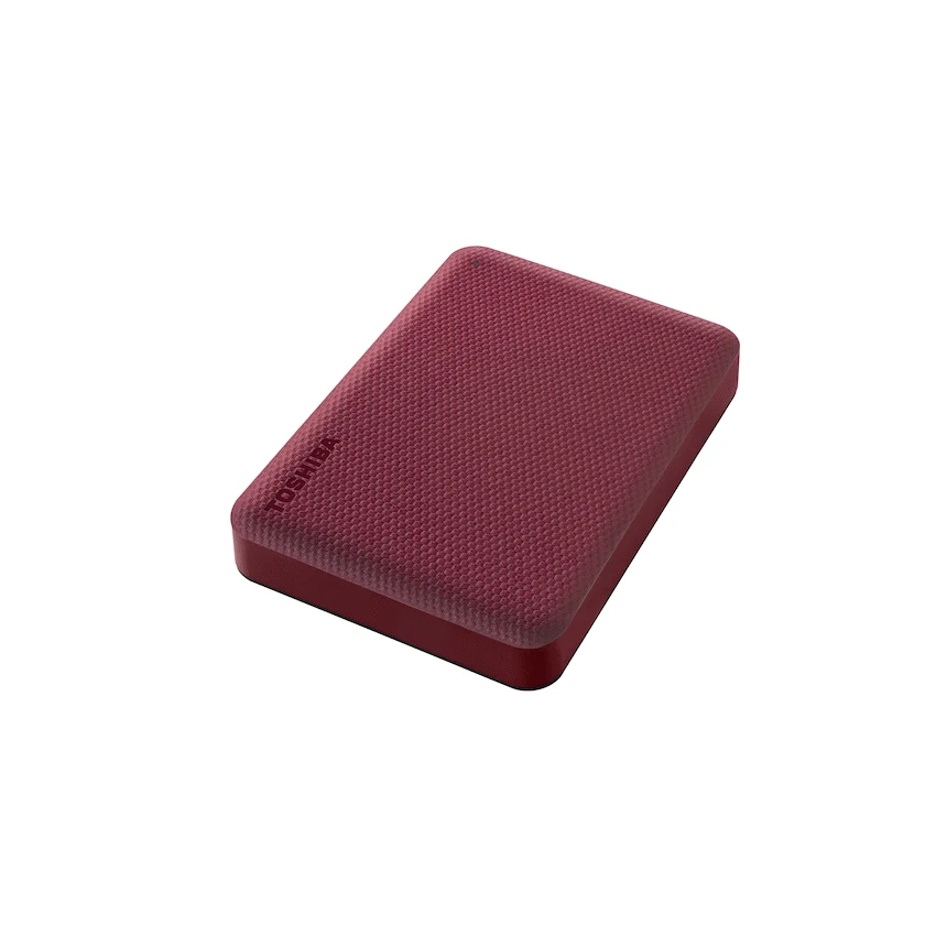 Toshiba Canvio Advance 2TB 2.5" Portable External Hard Drive USB 3.2 Gen 1 (Red) | HDTCA20ER3AA