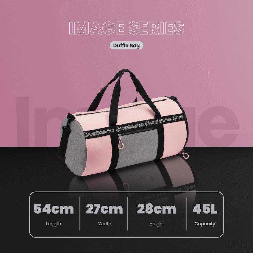 Volkano Image 45l Duffle - Pink | VK-9112-PK