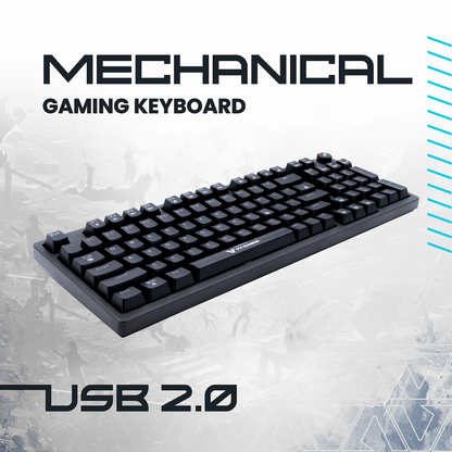 VX Gaming Warborn RGB TKL Mechanical Keyboard | VX-231-BK
