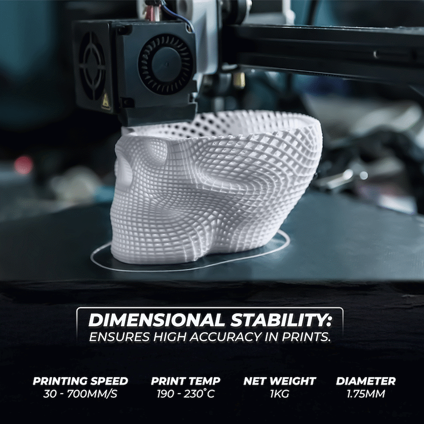 Creality 1.75mm Hyper Series PLA RFID Filament - Grey 1Kg | 3301010466