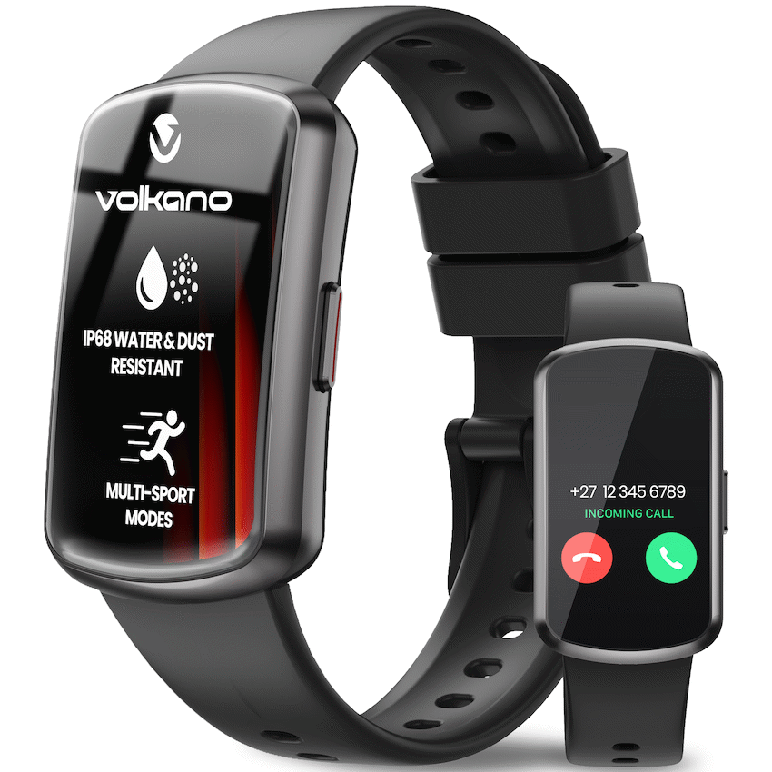 Volkano Ayla Collection Fitness Smartwatch - Black | VAC2-5103-BK