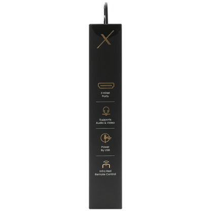 VolkanoX Define Series HDMI Switch 3-Way | VK-20211-BK