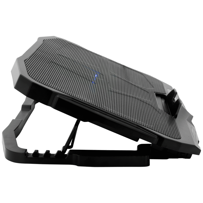Volkano Glacier Series Upright Notebook Cooling Stand with Dual Fans | VK-20053-BK[V2]