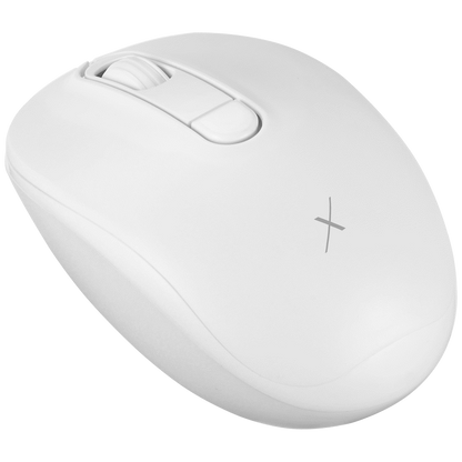 VolkanoX Garnet Bluetooth Wireless Keyboard and Mouse Combo - White | VKX-20008-WT