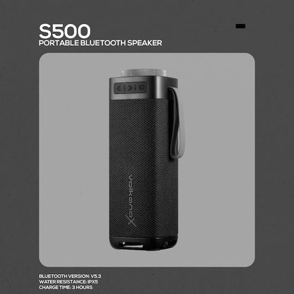 VolkanoX S500 Portable Bluetooth Speaker | VXS-500-BK