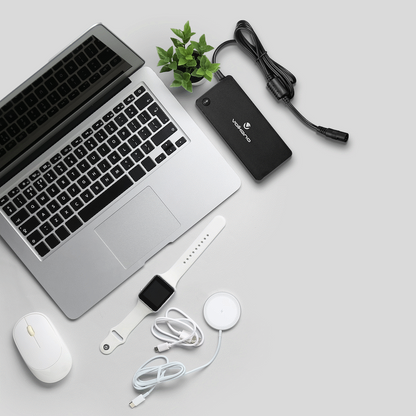 Volkano Omni Plus Universal 70W laptop charger with 12V out | VK-8047-BK