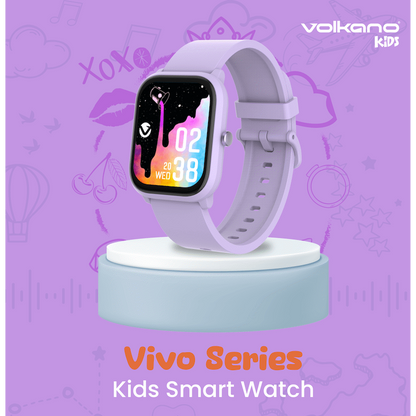 Volkano Vivo Series Kids Smart Watch - Lilac Purple | VK-5018-PR