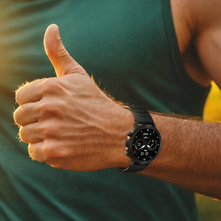 Volkano Active Tech Adrenaline Series GPS Watch with Heart Rate | VK-5081-BK[V2]