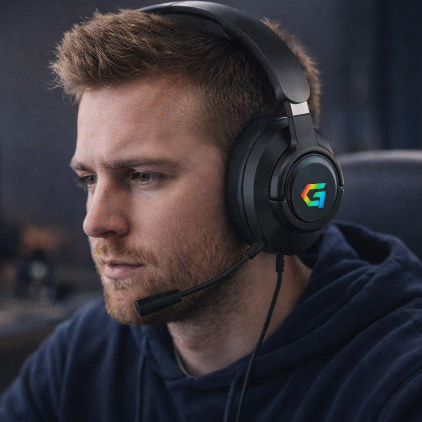 Volkano Gaming Solace Series Wired Gaming headphones | VG-223-BK[V1]
