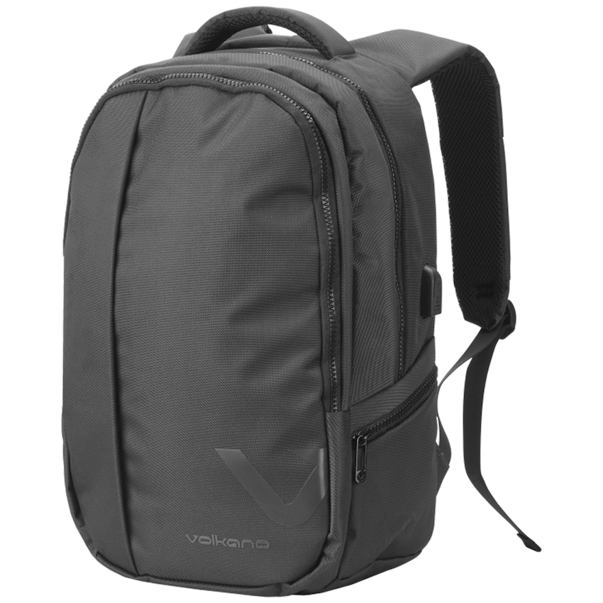 Volkano Midtown 15.6" Laptop Backpack - Black | VK-7151-BK