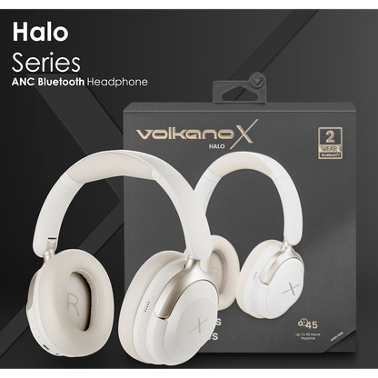VolkanoX Halo ANC Bluetooth Headphone - Nude | VKX-2009-ND
