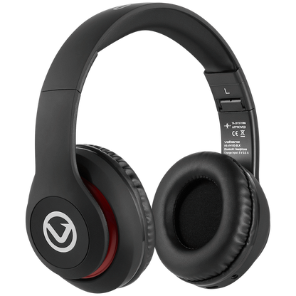 Volkano Impulse Series Bluetooth Headphones - Black | VB-VH100-BLK