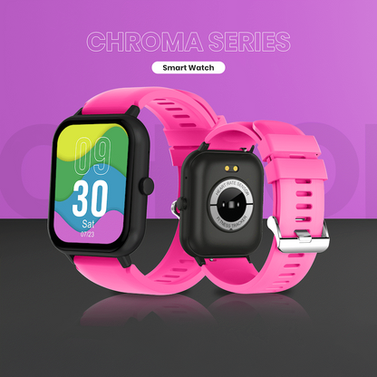 Volkano Chroma Series Smartwatch with Pink Strap | VK-5088-PK