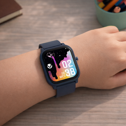 Volkano Vivo Series Kids Smart Watch - Dark Blue | VK-5018-BL