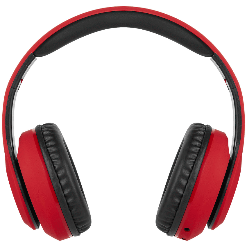 Volkano Impulse Series Bluetooth Headphones - Red | VB-VH101-RD