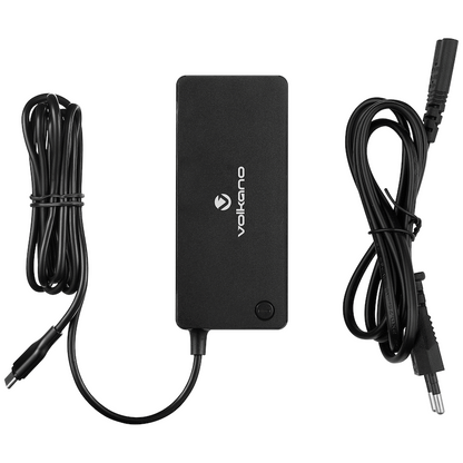 Volkano Brio Plus Series USB-C 65w Laptop Charger | VK-8052-BK