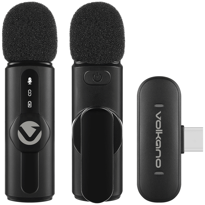 Volkano Maestro Series Lavalier Microphone | VK-30007-BK