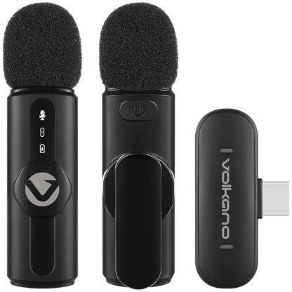 Volkano Maestro Series Lavalier Microphone | VK-30007-BK
