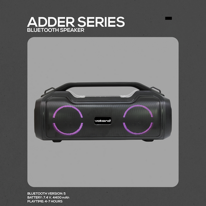 VolkanoX Adder Series Bluetooth Speaker - Black | VKX-3000-BK