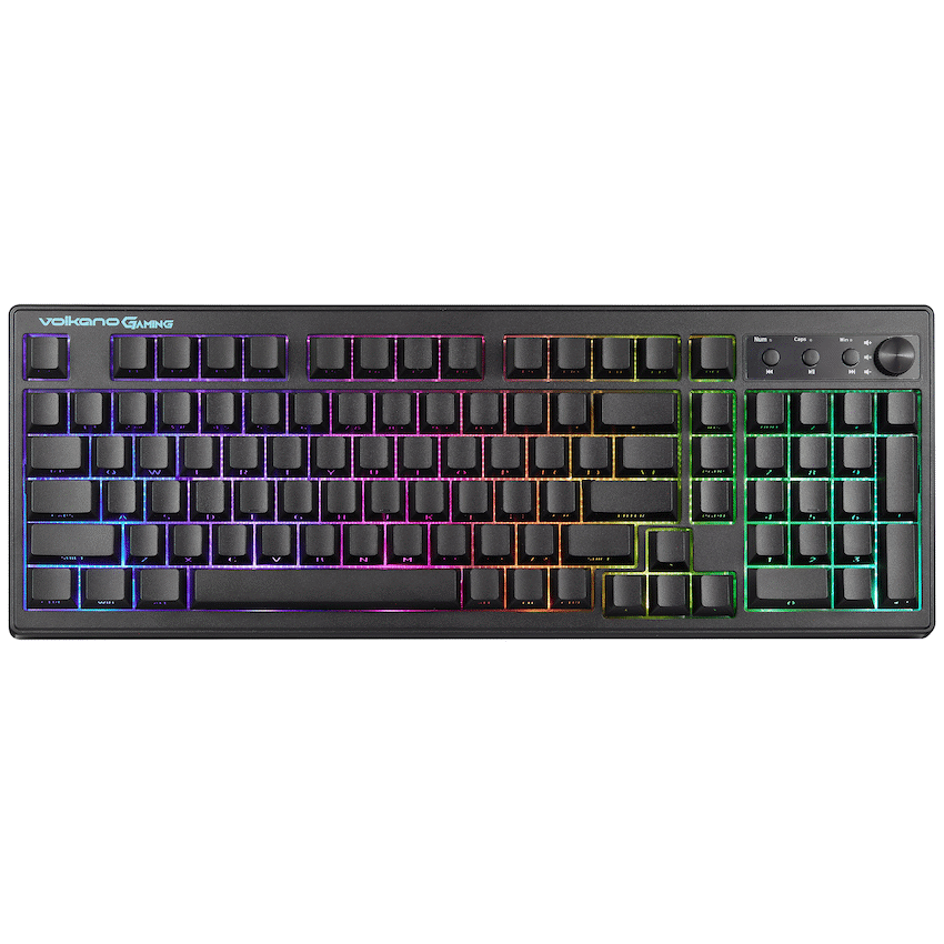 Volkano Gaming Shadow X1 Wired Gaming Keyboard with RGB lighting | VG-207-BK
