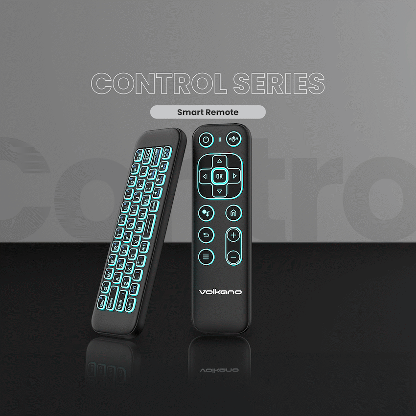 Volkano Control Series Smart Remote With Recharge | VK-20321-BK