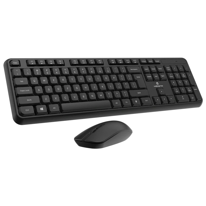 Volkano Opal Series Wireless Keyboard and Mouse Combo | VK-20249-BK