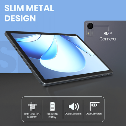 Volkano Cosmic Series 11" 4G Tablet | VK-5400-BK