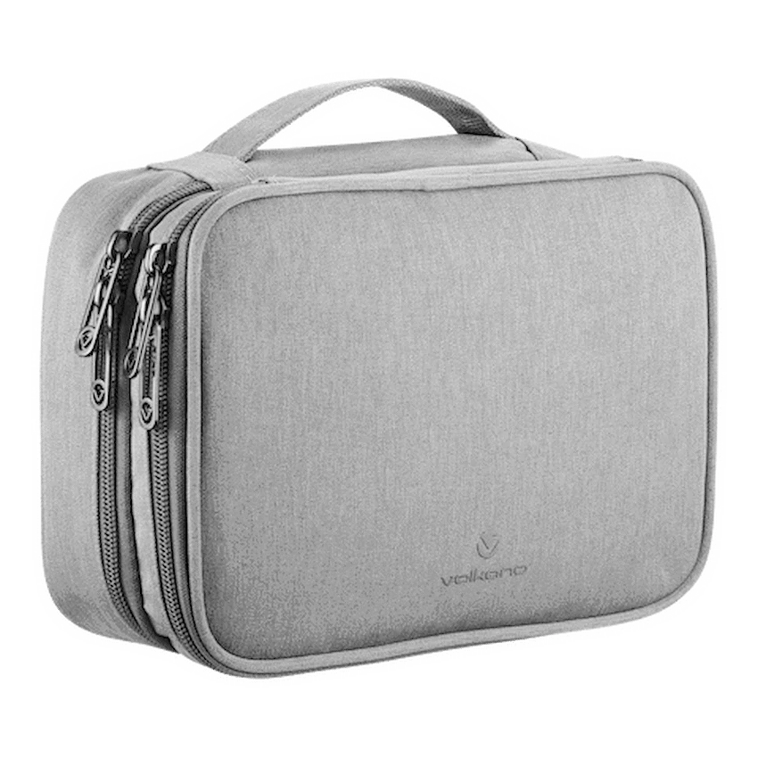 Volkano Cable Organiser Large Grey | VK-9303-GR