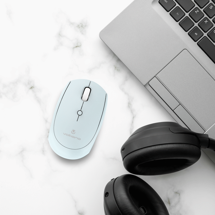 Volkano Talc Wireless Mouse - Blue | VK-20197-BL