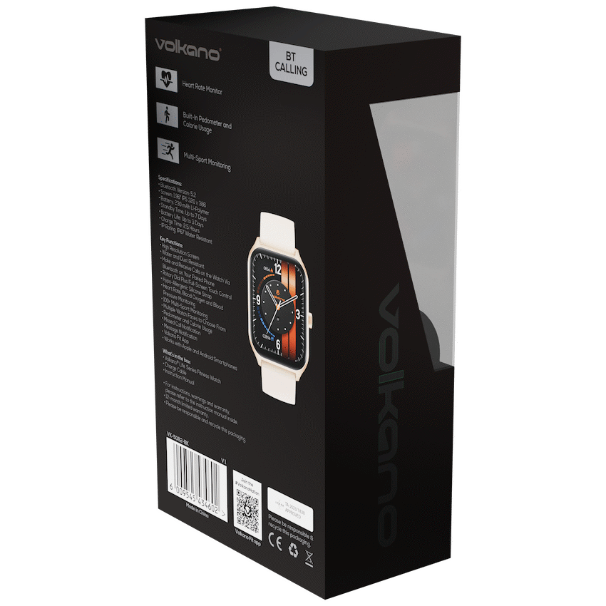 Volkano Life Series Smart Watches - Gold | VK-5082-GD
